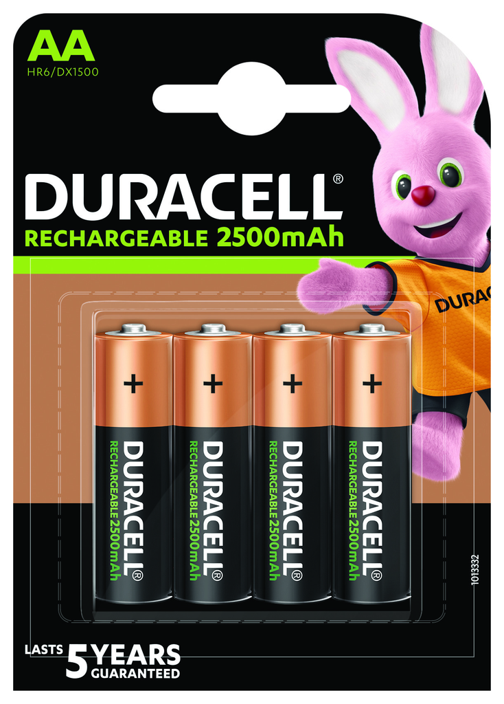 Duracell Recharge Ultra Recargables 2500 mAh 4 Uds