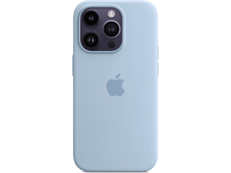 APPLE funda de silicona con MagSafe para el iPhone 14 Pro Azul celeste