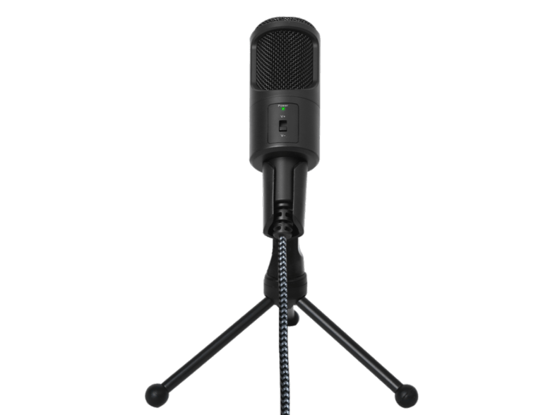 Woxter Mic Studio 50 Soporte 38 dB USB Negro