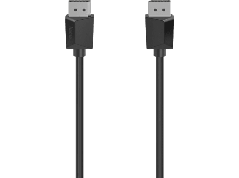 Hama 00200696 DisplayPort a DisplayPort UHD 4K 21.6 Gbit/s 1.5 m Negro
