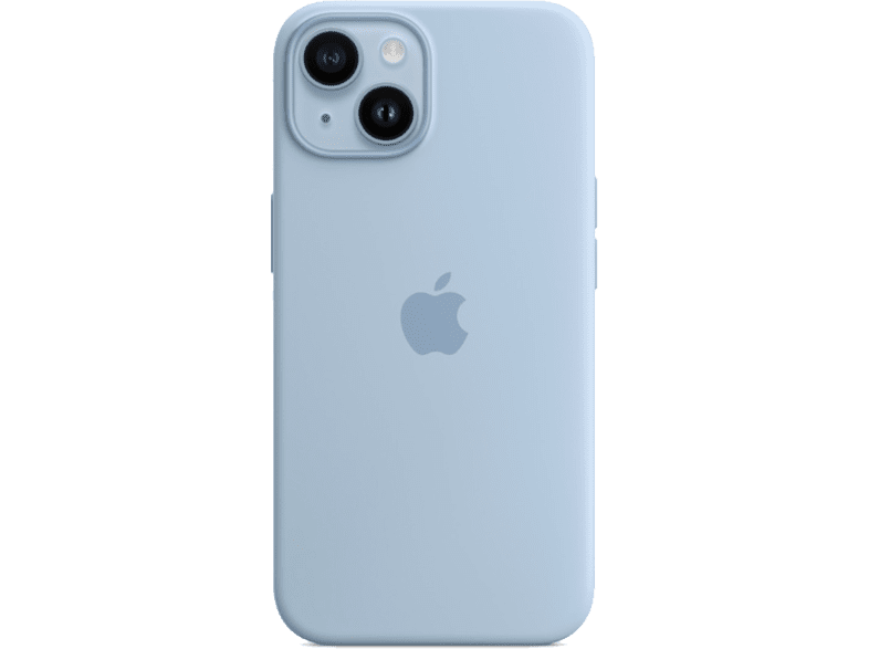 APPLE funda de silicona con MagSafe para el iPhone 14 Azul celeste