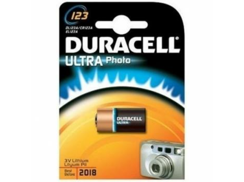 Duracell 123Cr17345 Ultra M3 Litio 3V Batería No-Recargable