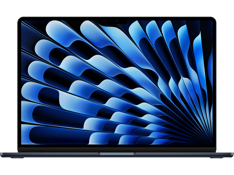APPLE MacBook Air (2023) 15.3 Retina Chip M2 de Apple 8 GB 256 GB SSD MacOS Teclado Magic Keyboard Touch ID Medianoche