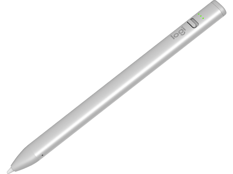 Logitech Crayon lápiz digital para iPad con tecnología Apple Pencil precisión de píxel y punta inteligente dinámica con carga rápida