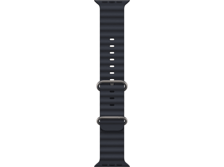 APPLE Watch Correa Ocean blanca 49 mm Talla XL Elastómero de alto rendimiento Medianoche