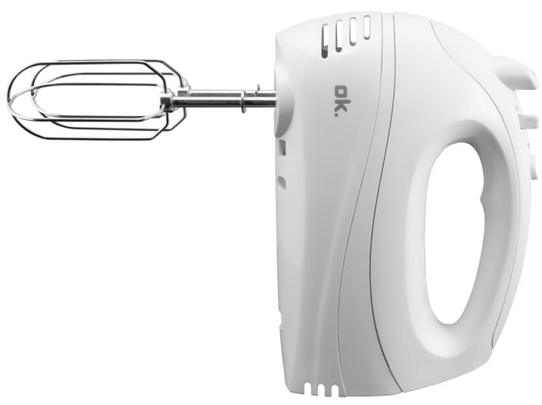 OK OHM 2519 W 250 W 5 velocidades Botón turbo Cable 1.8 m Blanco