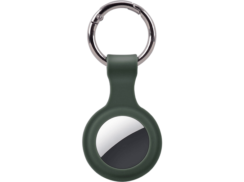 ISY IAT-3000-GN Para Apple AirTag Con llavero Silicona Verde