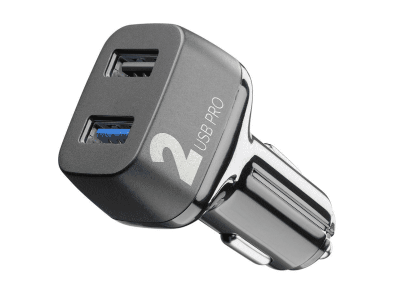 Cellular Line CBRUSB2QC36WK 2 USB 18 W + 18 W Universal Negro