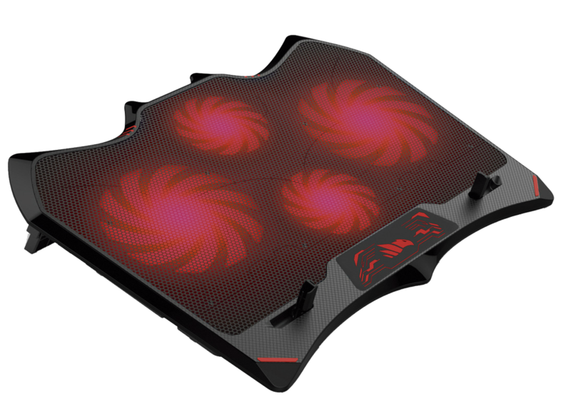 Sveon Aero Gaming SGM520 17.3 4 ventiladores LED Negro