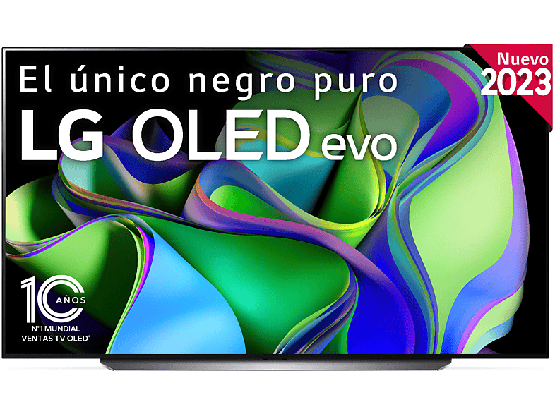 LG OLED83C34LA OLED 4K Inteligente α9  4K Gen6 Smart TV DVB-T2 (H.265) Negro