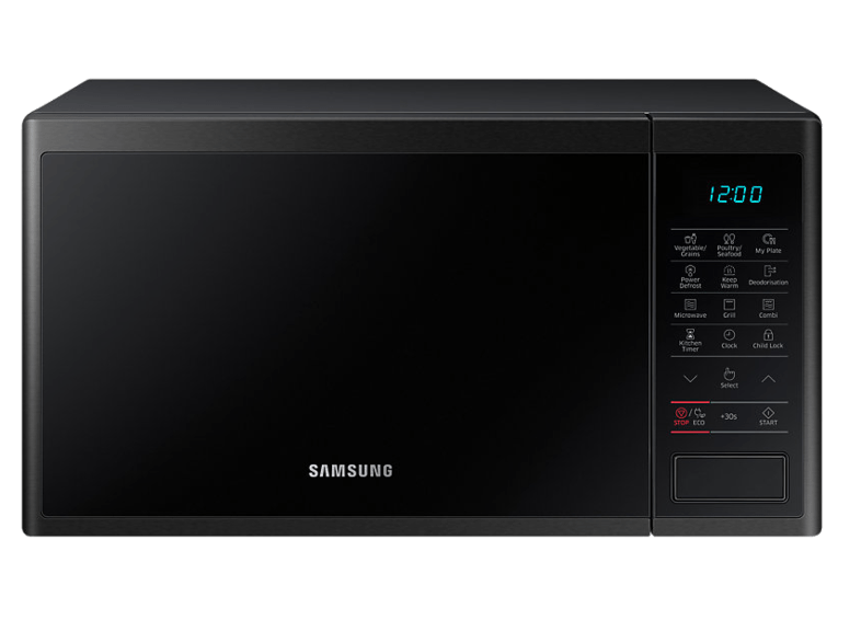 Samsung MG23J5133AK/EC 23 litros 800W Interior de cerámica Grill Negro