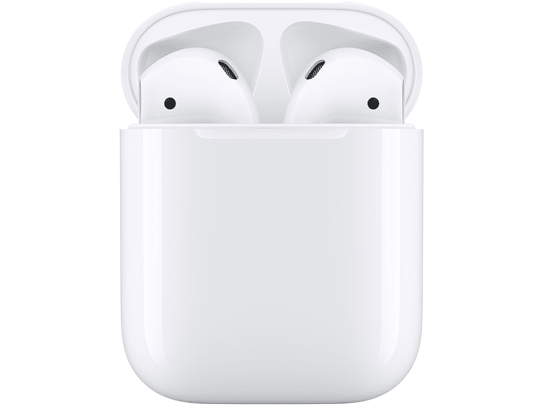Apple AirPods (2019 2ª gen) Inalámbricos Bluetooth® Estuche Carga no Inalámbrica Chip H1 Siri Blanco