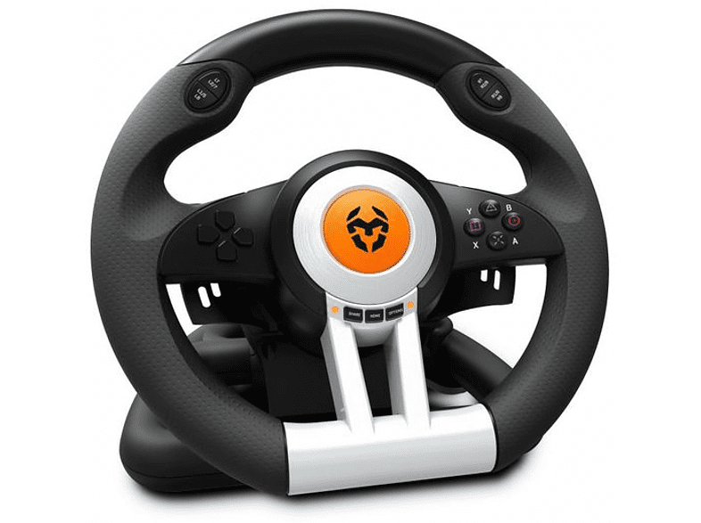 Krom K-Wheel Juego de volante y pedales PC/PS3/PS4/Xbox One