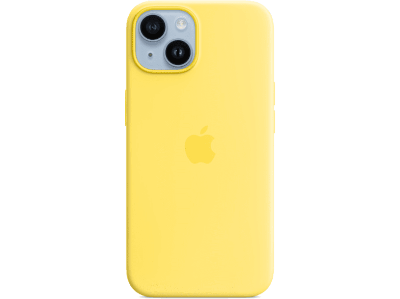 APPLE funda de silicona con MagSafe para el iPhone 14 Amarillo canario