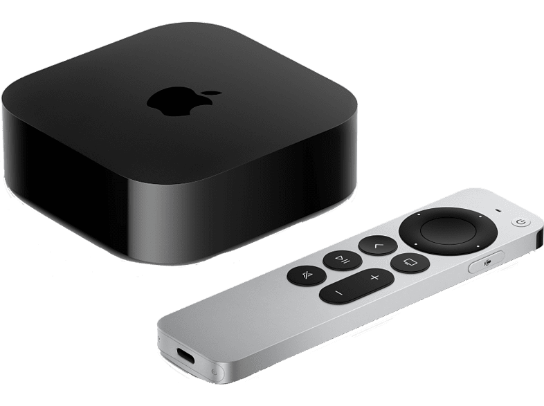 Apple TV 4K (3ª generación) 128 GB Wi‑Fi + Ethernet Reproductor multimedia Mando Siri remote Bluetooth 5.0
