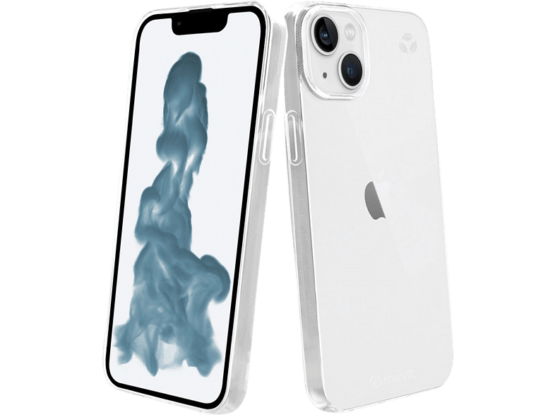 Muvit Recycletek Para Apple iPhone 14 TPU Trasera Transparente